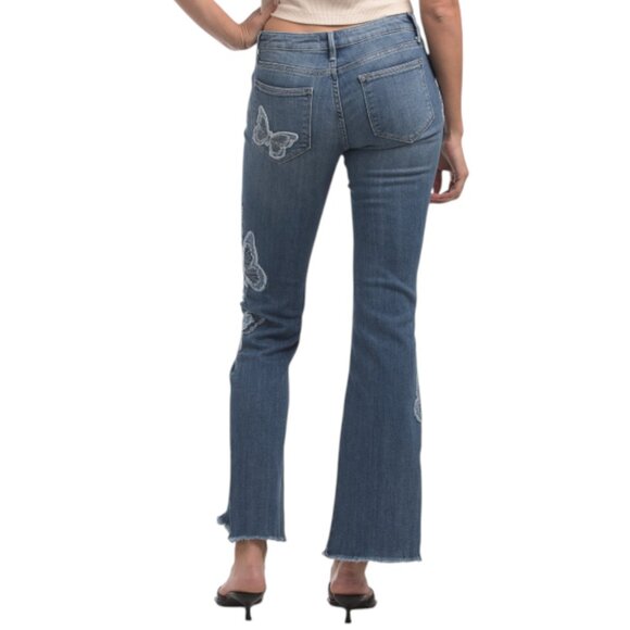 DRIFTWOOD JEANS Eva Butterfly Patchwork Jeans - Picture 2 of 2